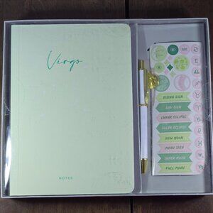 Gartner Studios Virgo Astrology Casebound Flex Journal Set, 5.75x8.125, 96 Sheet